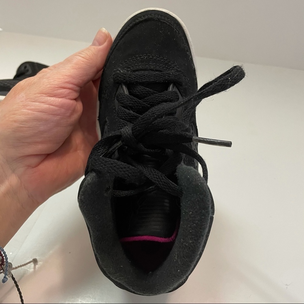 Air Jordan Kids 5 Retro Gp Pink Deadly Wh/Bl - Picture 6 of 9